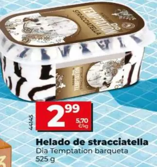 Dia Temptation - Helado De Stracciatella