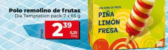 Dia Temptation - Polo Remolino De Frutas