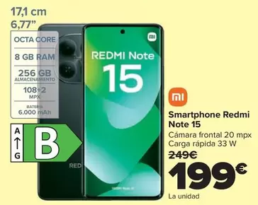 Xiaomi - Smartphone Redmi Note 15