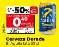 El Águila - Cerveza Dorada