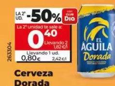 El Águila - Cerveza Dorada