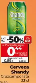 Cruzcampo - Cerveza Shandy