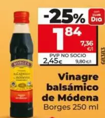 Borges - Vinagre Balsámico De Módena