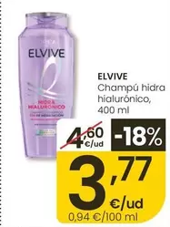 Elvive - Champu Hidra Hialuronico