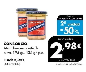 Consorcio - Atun Claro En Aceite De Oliva