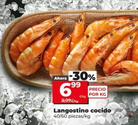 Langostinos Cocidos