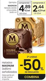 Magnum - Helado Doble Chocolate