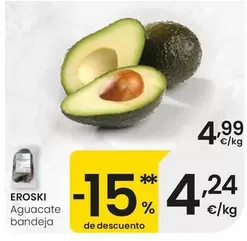 Eroski - Aguacate Bandeja