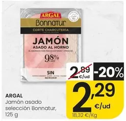 Argal - Jamon Asado Seleccion Bonnatur