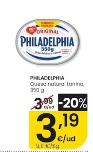 Philadelphia - Queso Natural Tarrina