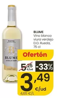 Blume - Vino Blanco Viura Verdejo D.o. Rueda