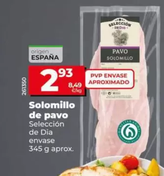 Seleccion De Dia - Solomillo De Pavo