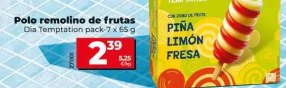 Dia Temptation - Polo Remolino De Frutas