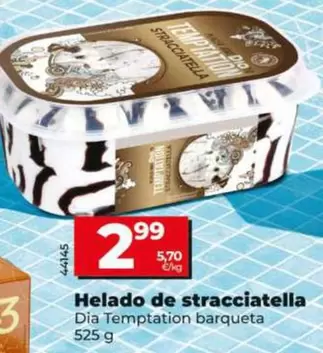 Dia Temptation - Helado De Stracciatella 