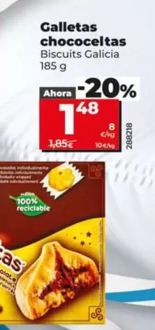 Biscuits Galicia - Galletas Chococeltas