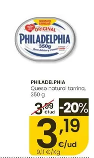 Philadelphia - Queso Natural Tarrina