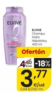 Elvive - Champu Hidra Hialuronico