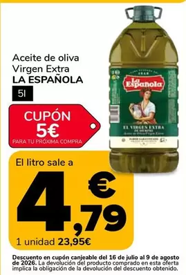 La Española - Aceite De Oliva Virgen Extra
