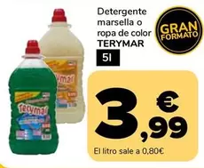 Terymar - Detergente Marsella O Ropa De Color
