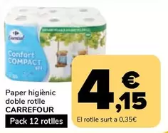 Carrefour - Paper Higienic Doble Rotlle