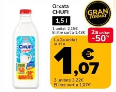 Chufi - Orxata