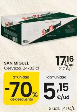 San Miguel - Cerveza
