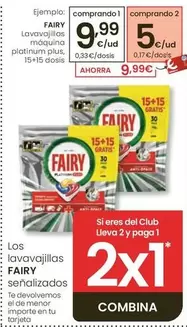 Fairy - Lavavajillas Maquina Platinum Plus