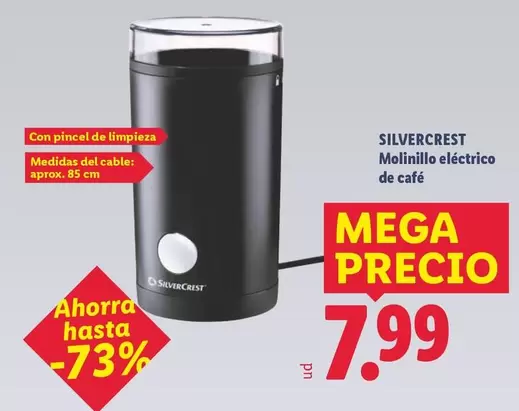 SilverCrest - Molinillo Eléctrico De Café