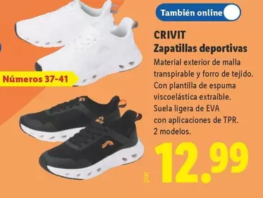 Crivit - Zapatillas Deportivas