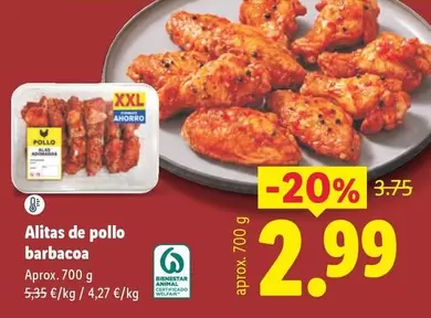 Alitas De Pollo Barbacoa
