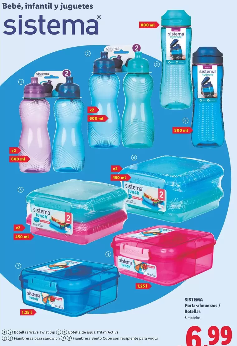 Sistema - Porta-Almuerzos/Botellas