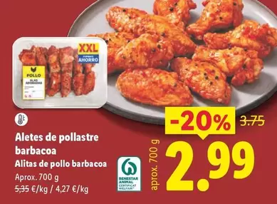 Alitas De Pollo Barbacoa