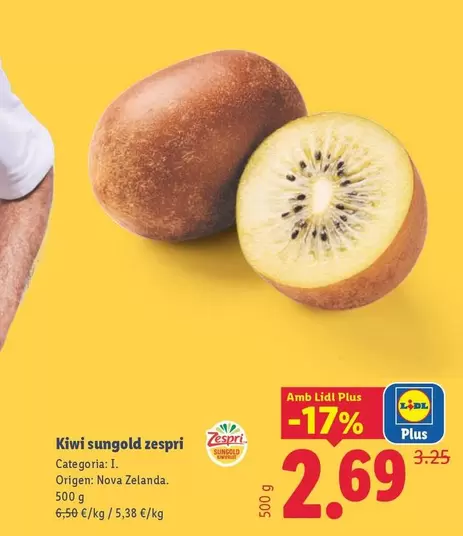 Zespri - Kiwi Sungold 