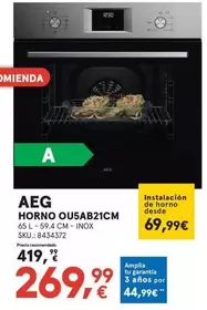 Aeg - Horno Inox OU5AB21CM