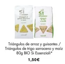 bio - Triángulos De Arroz Y Guisantes / Triángulos De Trigo Sarraceno Y Maíz