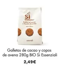 bio - Galletas De Cacao Y Copos De Avena Bio