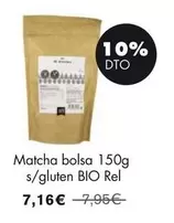 Rel - Matcha Bolsa Sin Gluten Bio