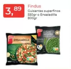 Findus - Guisantes Superfinos O Ensaladilla