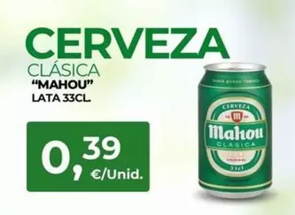 Mahou - Cerveza Clasica