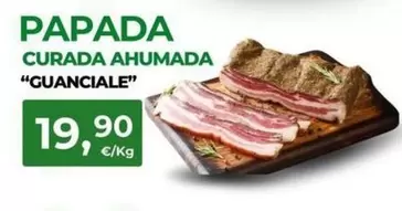 Papada Curada Ahumada "Guanciale"