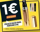 Frasco Vacío Para Perfume 5 ML