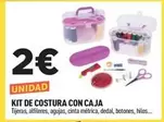 Centrakor - Kit De Costura Con Caja