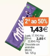Milka - Chocolate Con Améndoa