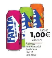 Fanta - Refresco Laranxa/ Exotic/ Framboesa