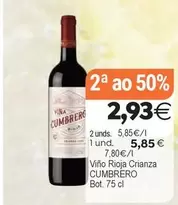 Cumbrero - Vino Rioja Crianza