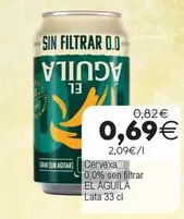 El Águila - Cervexa 0,0% Sen Filtrar
