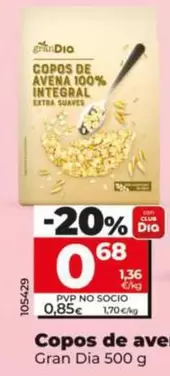 Gran Dia - Copos De Avena Integral
