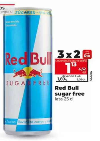 Red Bull - Sugar Free