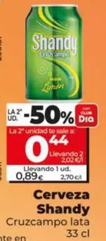 Cruzcampo - Cerveza Shandy