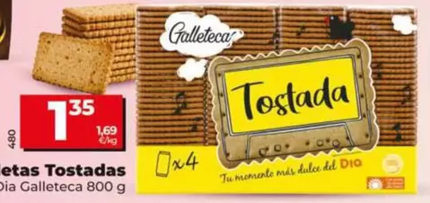 Dia Galleteca - Galletas Tostadas